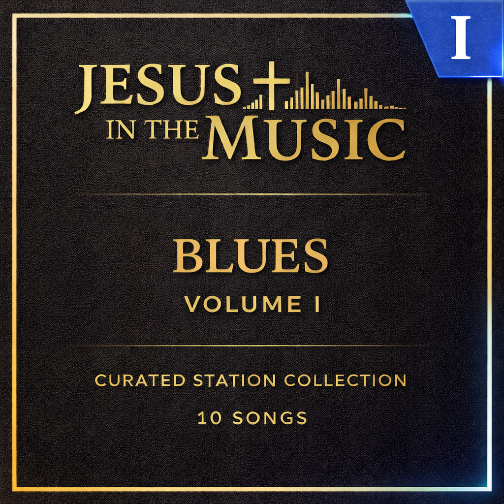 Jesus in the Music Christian Blues Volume 1 cover