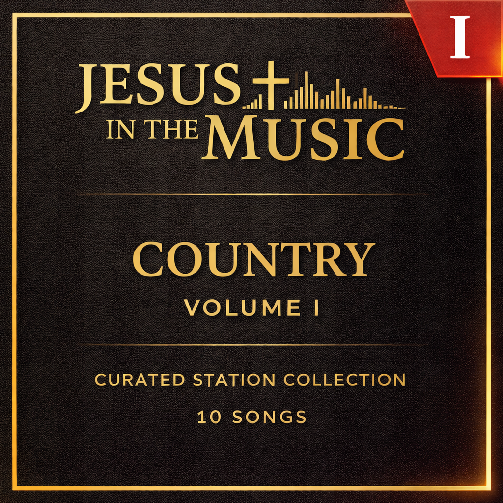 Jesus in the Music Christian Country Volume 1 cover