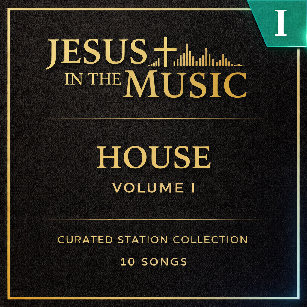 Jesus in the Music Christian House EDM Volume 1 cover