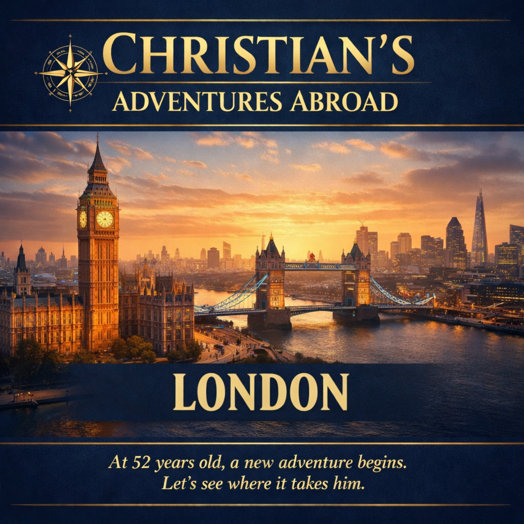 Christian's Adventures Abroad London audiobook cover